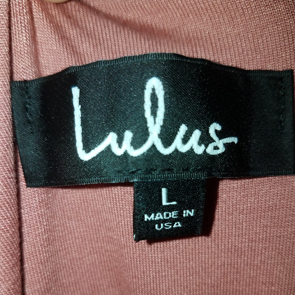 Lulu's Rusty Rose sunset maxi dress